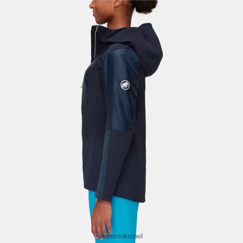 Mammut נשים מעיל קפוצ'ון היברידי של eisfeld so TV0220770 הַלבָּשָׁה לַיְלָה