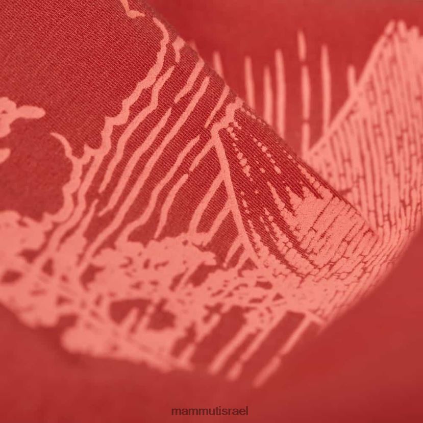 Mammut נשים חולצת טריקו הרים fujiyama TV0220259 הַלבָּשָׁה טרקוטה