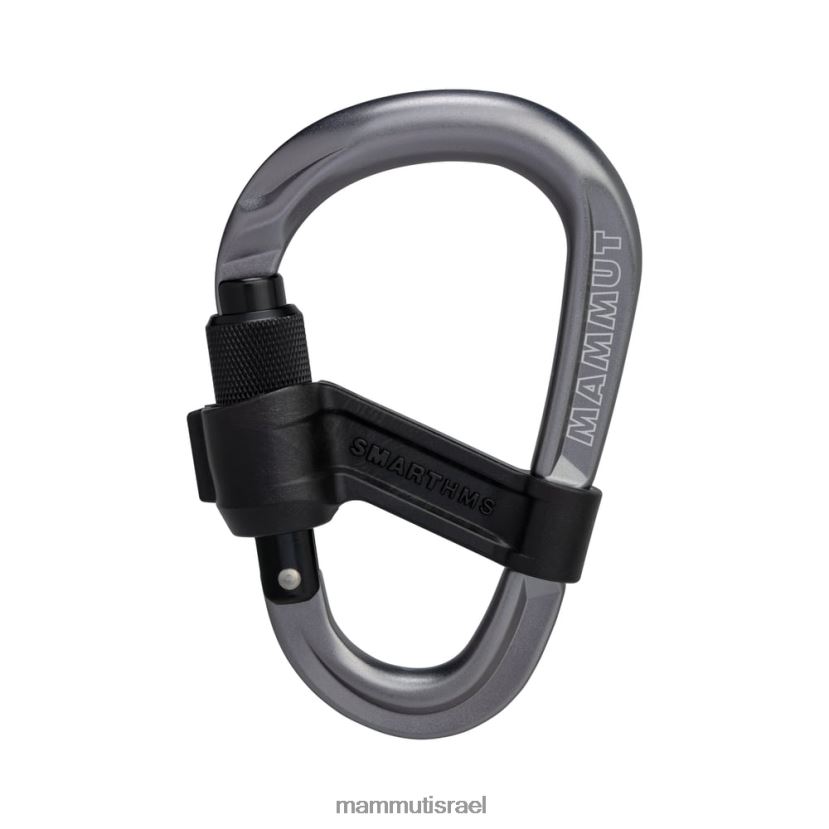 Mammut לִשְׁנֵי הַמִינִים סמארט hms 2.0 carabiner screwgate TV0220460 צִיוּד אפור
