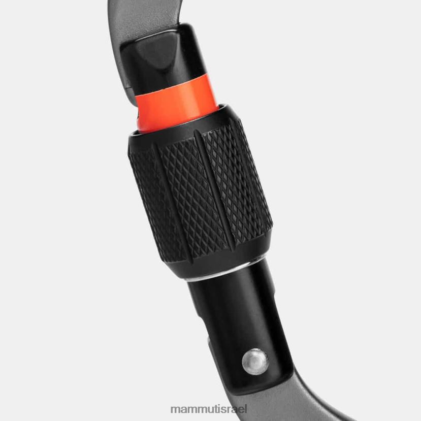 Mammut לִשְׁנֵי הַמִינִים סוס עבודה hms screwgate carabiner TV0220462 צִיוּד אפור