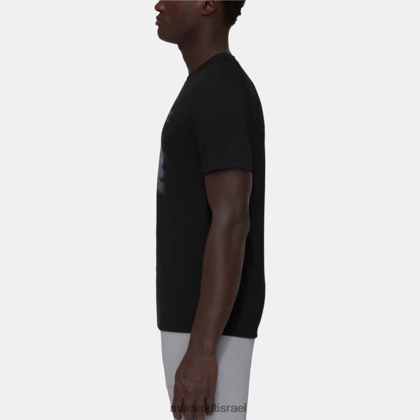 Mammut גברים חולצת הרים hrnligrat TV022019 הַלבָּשָׁה שָׁחוֹר