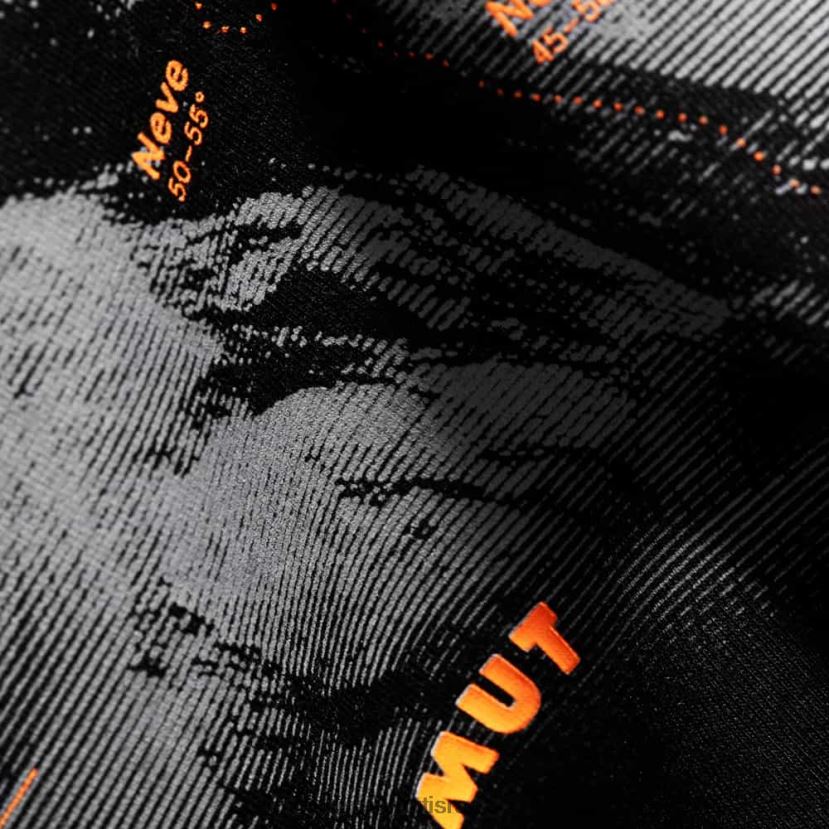 Mammut גברים חולצת הרים hrnligrat TV022019 הַלבָּשָׁה שָׁחוֹר