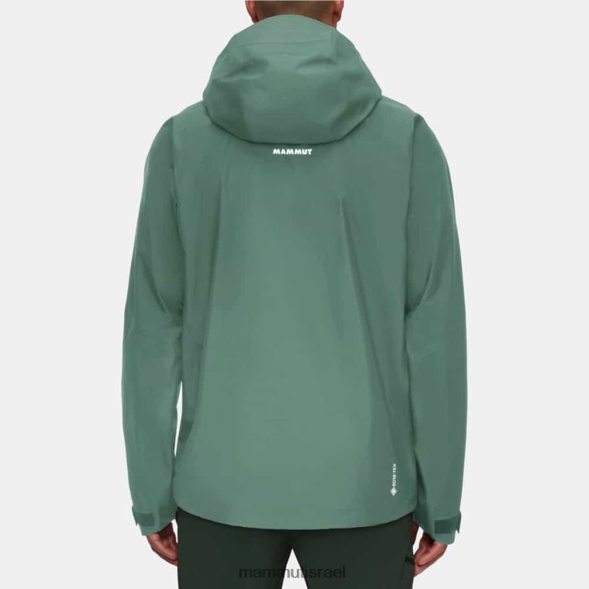 Mammut גברים מכתש iv hs מעיל ברדס TV022013 הַלבָּשָׁה ירקן כהה