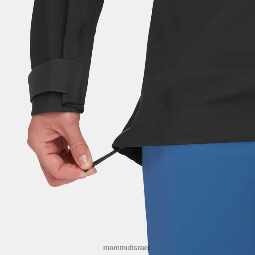 Mammut נשים מכתש iv hs מעיל ברדס TV022029 הַלבָּשָׁה שָׁחוֹר