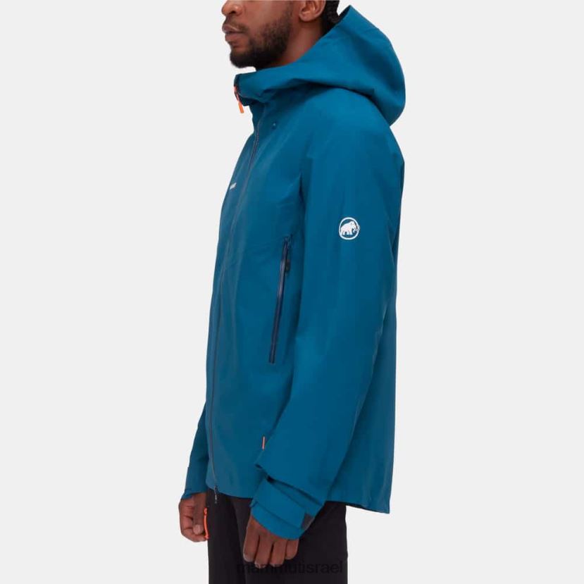 Mammut גברים מכתש iv hs מעיל ברדס TV0220661 הַלבָּשָׁה קרח עמוק