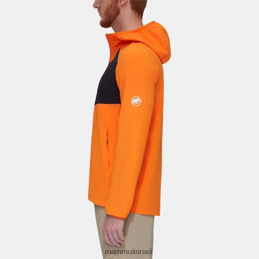 Mammut גברים מעיל קפוצ'ון של madris light ml TV0220648 הַלבָּשָׁה קלמנטינה כהה