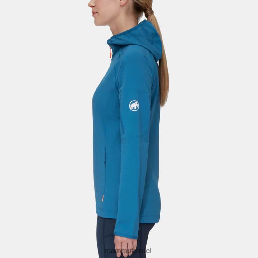Mammut נשים מעיל קפוצ'ון של madris light ml TV0220833 הַלבָּשָׁה קרח עמוק