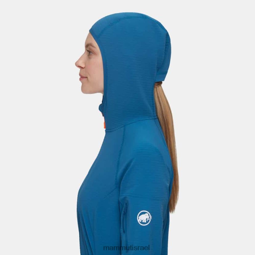 Mammut נשים מעיל קפוצ'ון של madris light ml TV0220833 הַלבָּשָׁה קרח עמוק
