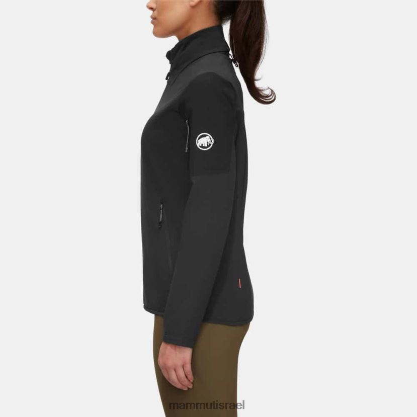 Mammut נשים מעיל madris ml TV0220236 הַלבָּשָׁה לבן שחור