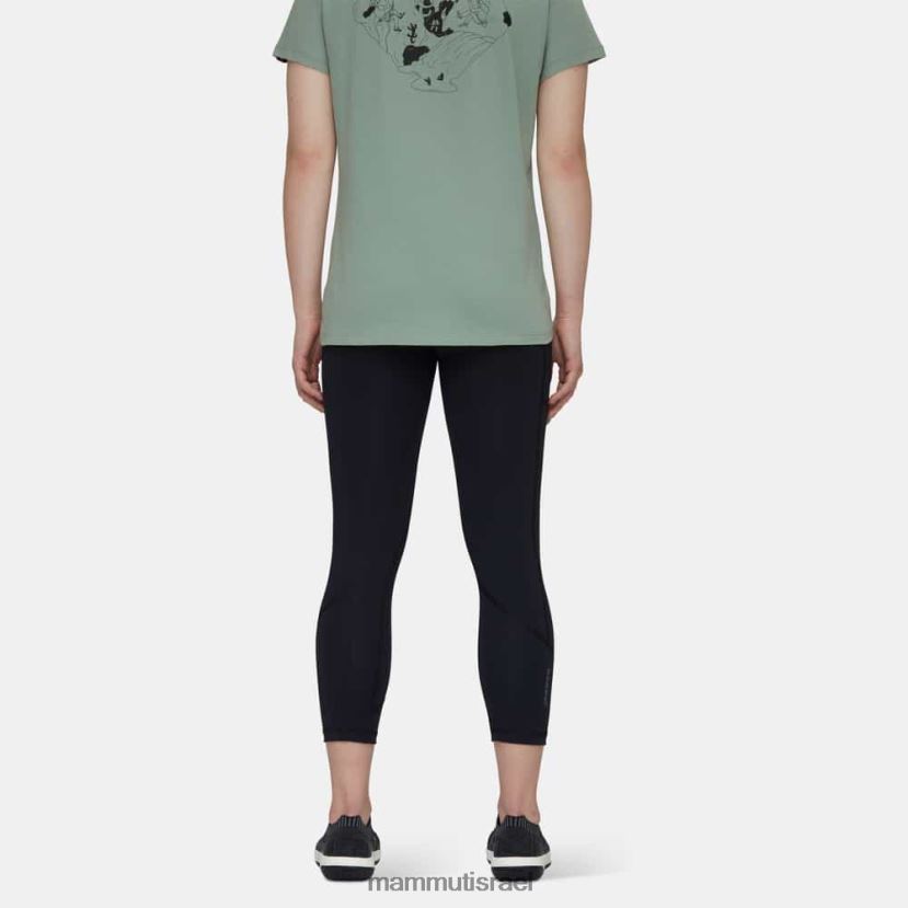 Mammut נשים טייץ massone 7/8 TV0220133 הַלבָּשָׁה שָׁחוֹר