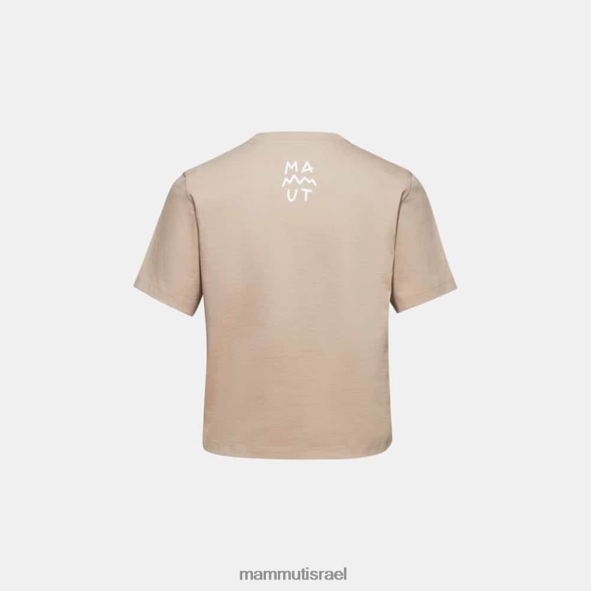 Mammut נשים כיתוב חתוך לחולצה של massone TV02201093 הַלבָּשָׁה סוואנה