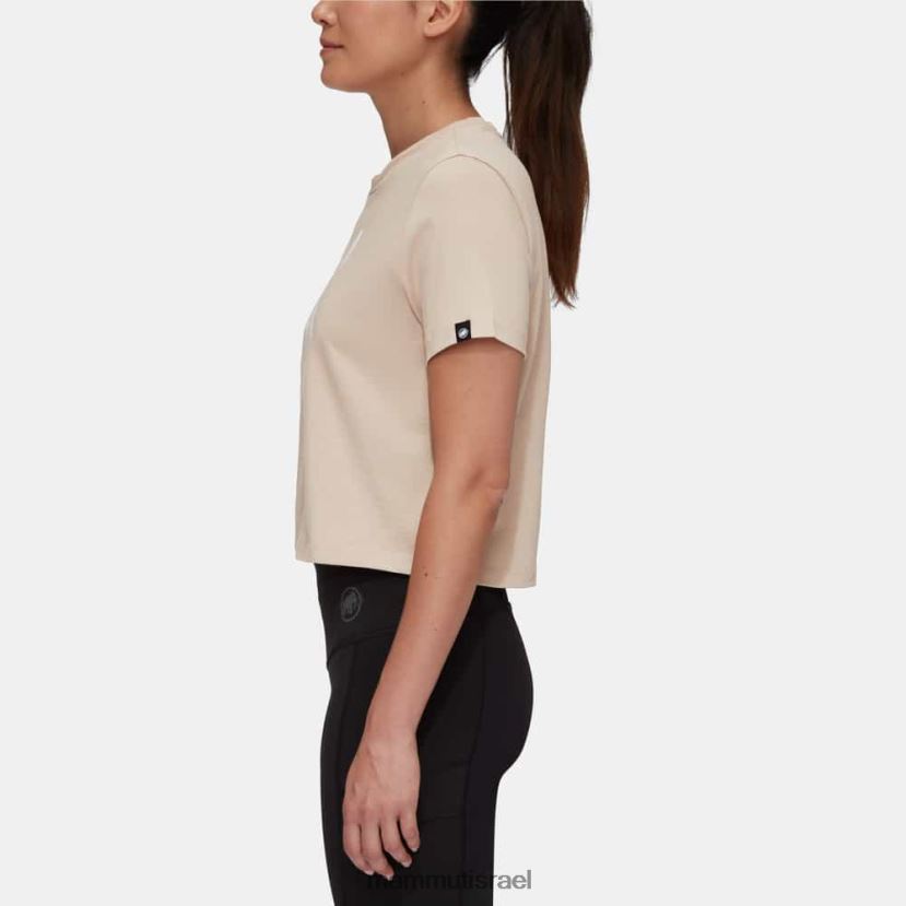 Mammut נשים כיתוב חתוך לחולצה של massone TV02201093 הַלבָּשָׁה סוואנה