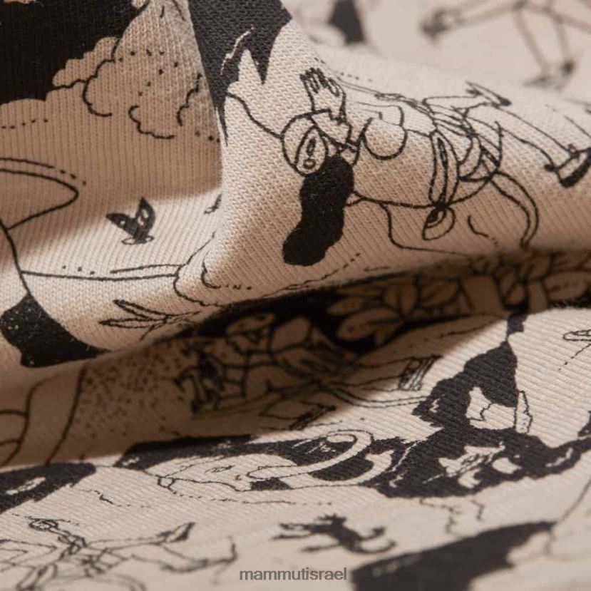 Mammut נשים סצנת טיפוס לחולצת טריקו של massone TV02201107 הַלבָּשָׁה סוואנה-שחור