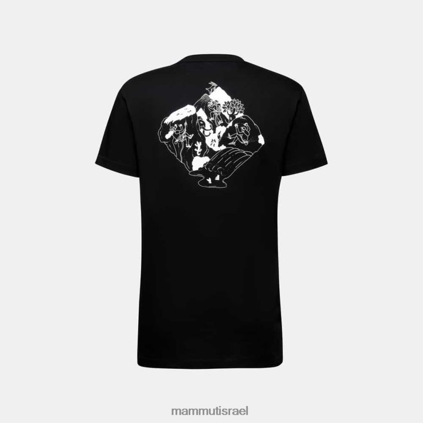 Mammut גברים חולצת טריקו של massone TV0220111 הַלבָּשָׁה שָׁחוֹר