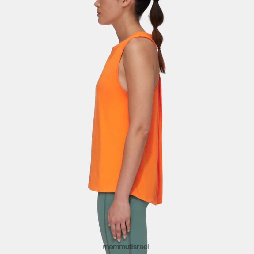 Mammut נשים תיקון גופייה של massone TV0220154 הַלבָּשָׁה קלמנטינה כהה