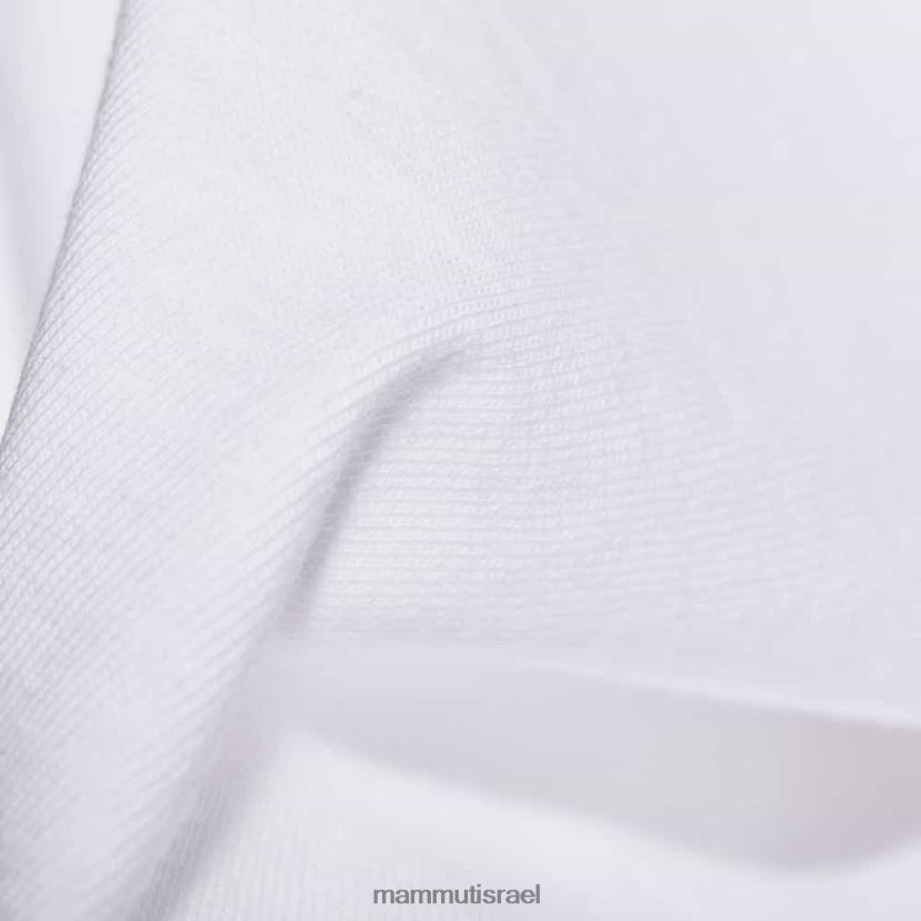 Mammut נשים חולצת טריקו קצוצה של massone TV0220186 הַלבָּשָׁה לבן