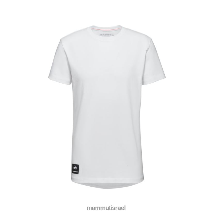 Mammut גברים תיקון חולצת טריקו של massone TV0220894 הַלבָּשָׁה לבן