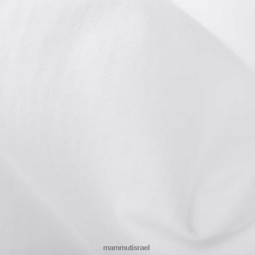 Mammut גברים תיקון חולצת טריקו של massone TV0220894 הַלבָּשָׁה לבן