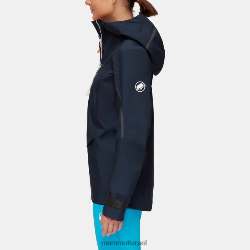Mammut נשים מעיל קפוצ'ון nordwand advanced hs TV022025 הַלבָּשָׁה לַיְלָה