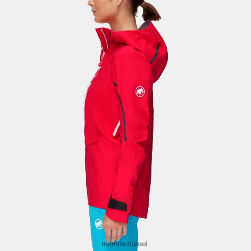 Mammut נשים מעיל קפוצ'ון nordwand advanced hs TV0220679 הַלבָּשָׁה אזליה