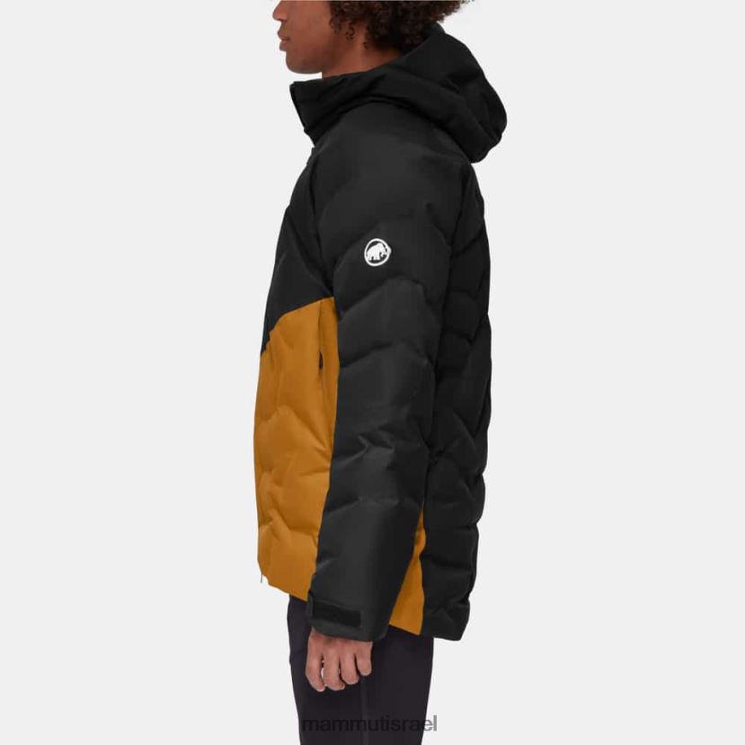 Mammut גברים photics ski hs מעיל קפוצ'ון תרמו TV022031 הַלבָּשָׁה צ'יטה-שחור