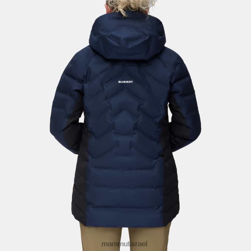 Mammut נשים photics ski hs מעיל קפוצ'ון תרמו TV0220677 הַלבָּשָׁה שחור-ימי