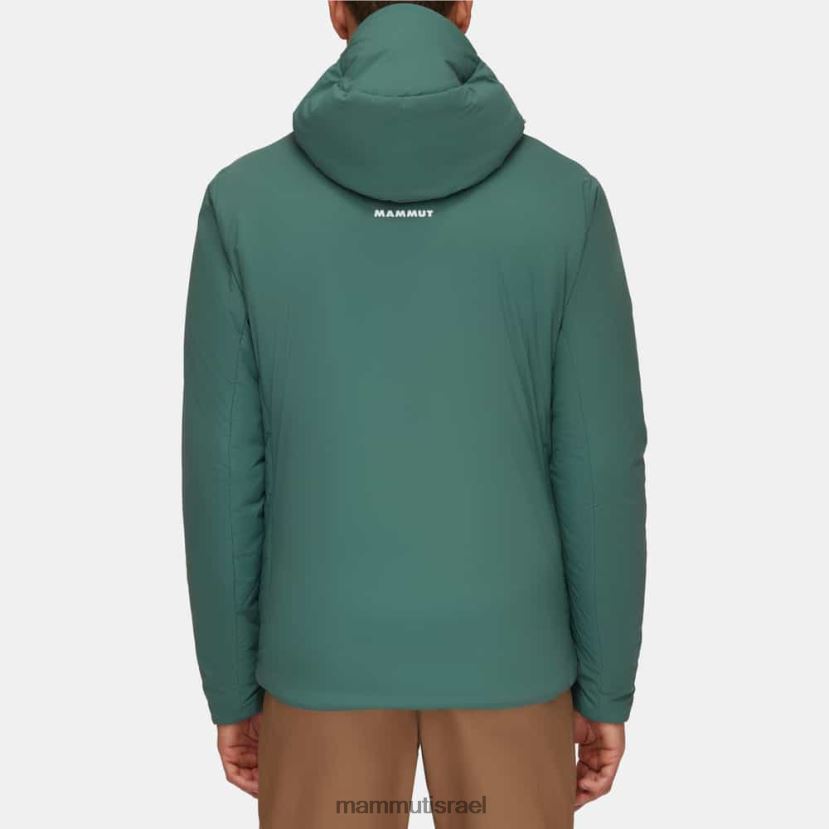 Mammut גברים rime במעיל קפוצ'ון גמיש TV022073 הַלבָּשָׁה ירקן כהה