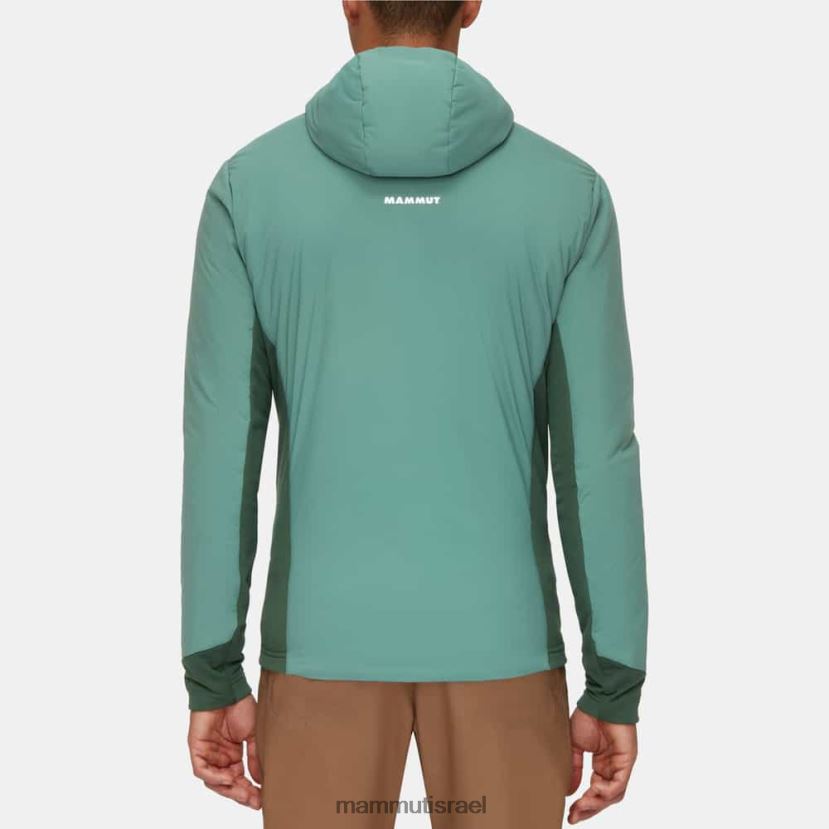 Mammut גברים rime light במעיל קפוצ'ון גמיש TV022076 הַלבָּשָׁה עצי ירקן כהים