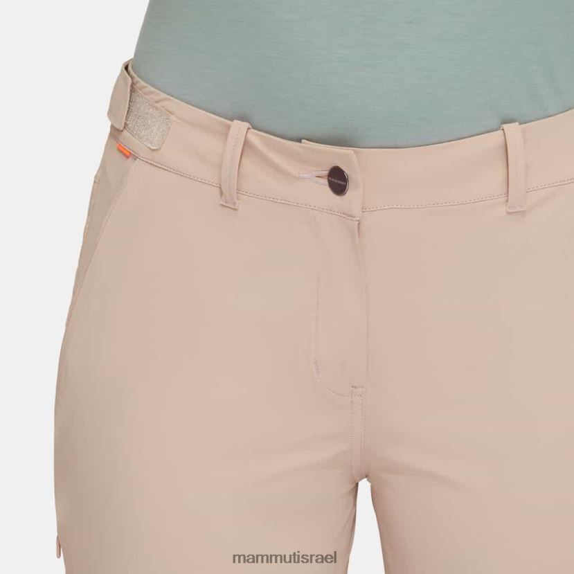 Mammut נשים מכנסי רוכסן של runbold TV02201118 הַלבָּשָׁה סוואנה
