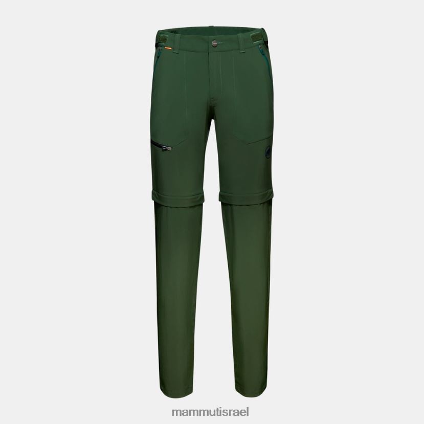 Mammut גברים מכנסי רוכסן של runbold TV02201122 הַלבָּשָׁה יערות
