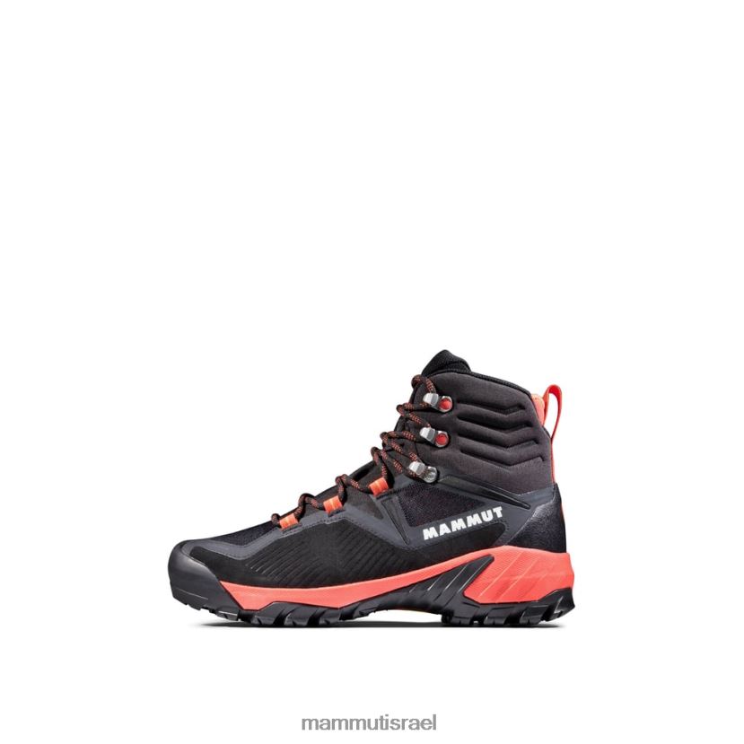Mammut נשים sapuen high gtx TV02201260 הַנעָלָה סלמון שחור-כהה