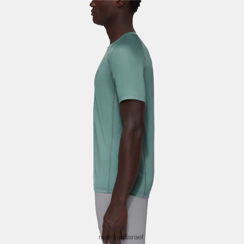 Mammut גברים לוגו של חולצת טריקו של selun fl TV0220150 הַלבָּשָׁה ירקן כהה