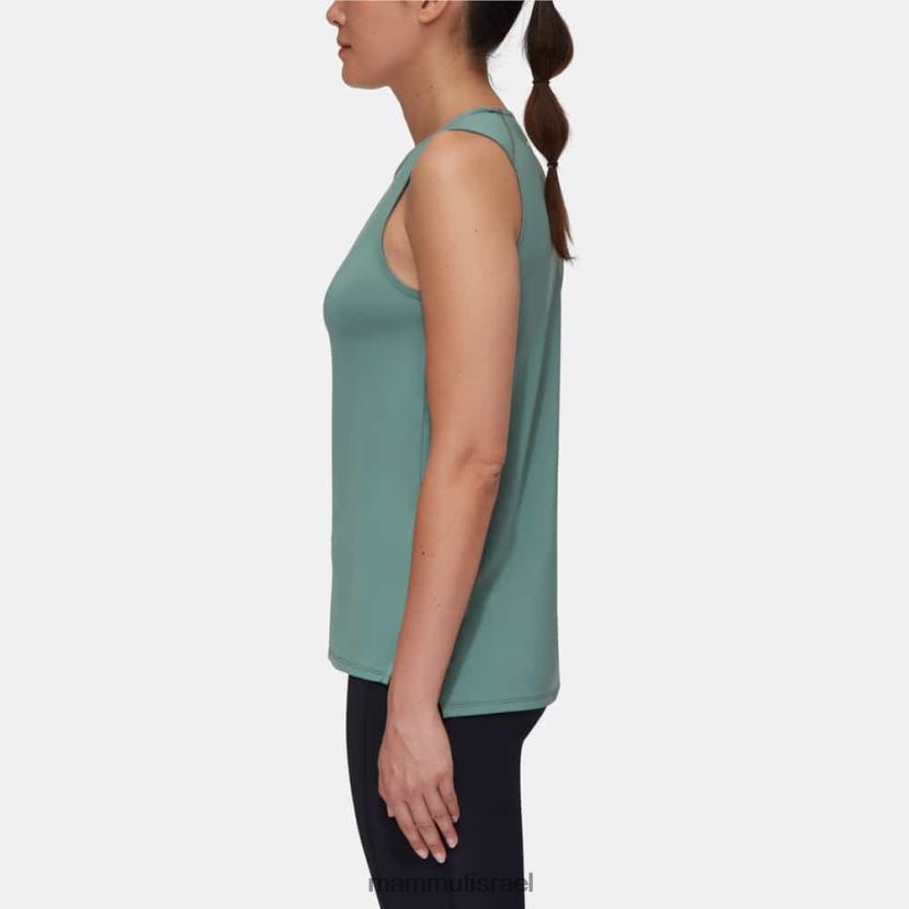 Mammut נשים גופיית selun fl TV0220806 הַלבָּשָׁה ירקן כהה