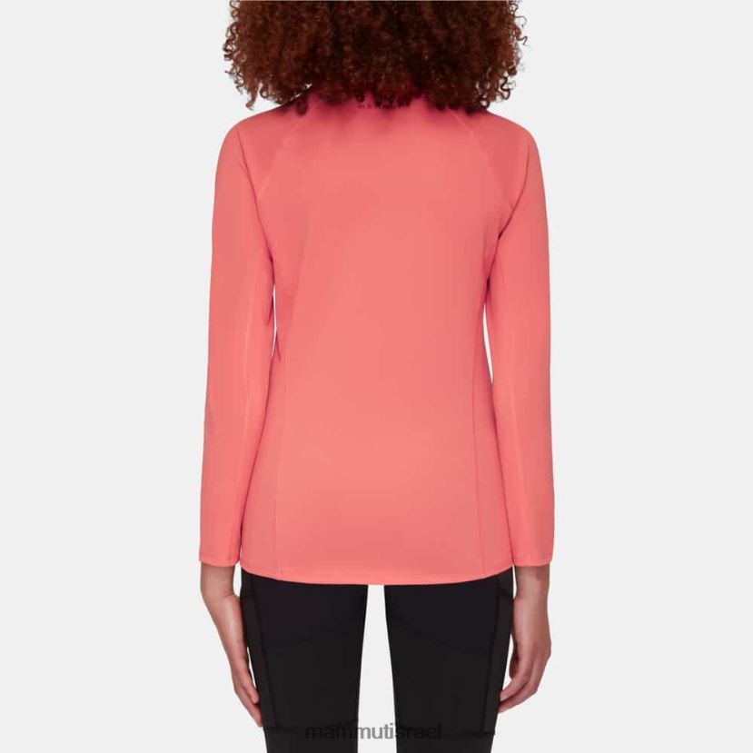 Mammut נשים לוגו selun fl עם שרוולים ארוכים TV0220867 הַלבָּשָׁה סלמון