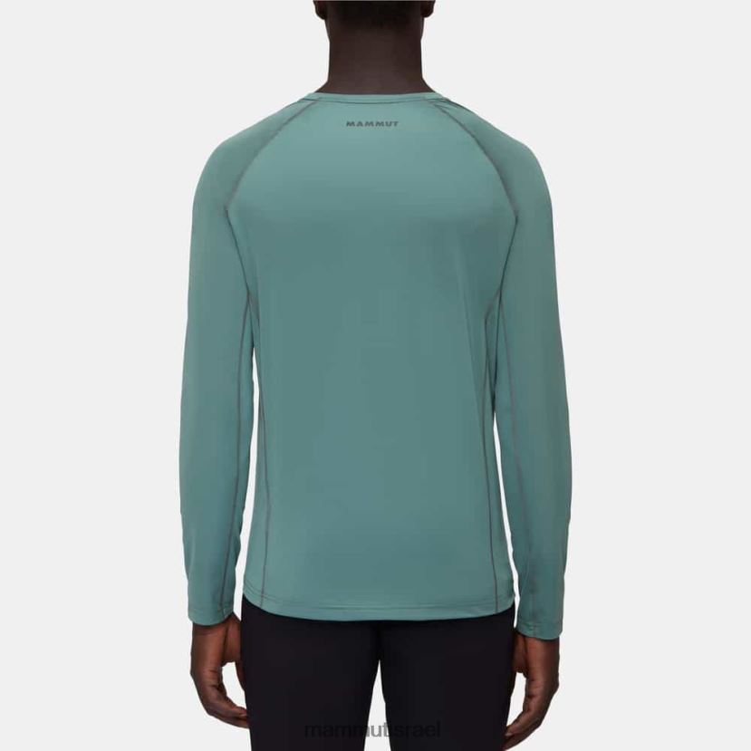 Mammut גברים לוגו selun fl עם שרוולים ארוכים TV0220870 הַלבָּשָׁה ירקן כהה