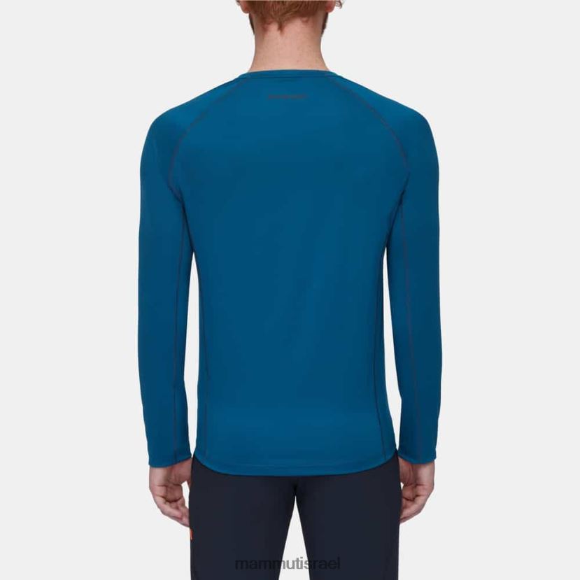 Mammut גברים לוגו selun fl עם שרוולים ארוכים TV0220871 הַלבָּשָׁה קרח עמוק