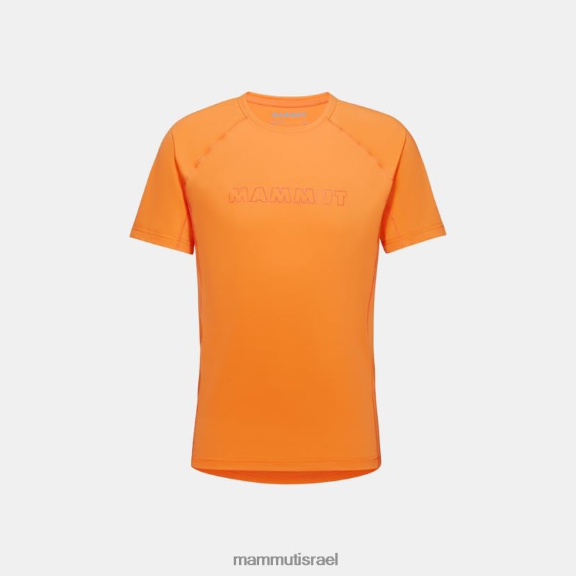 Mammut גברים לוגו של חולצת טריקו של selun fl TV0220889 הַלבָּשָׁה מַנדָרִינָה