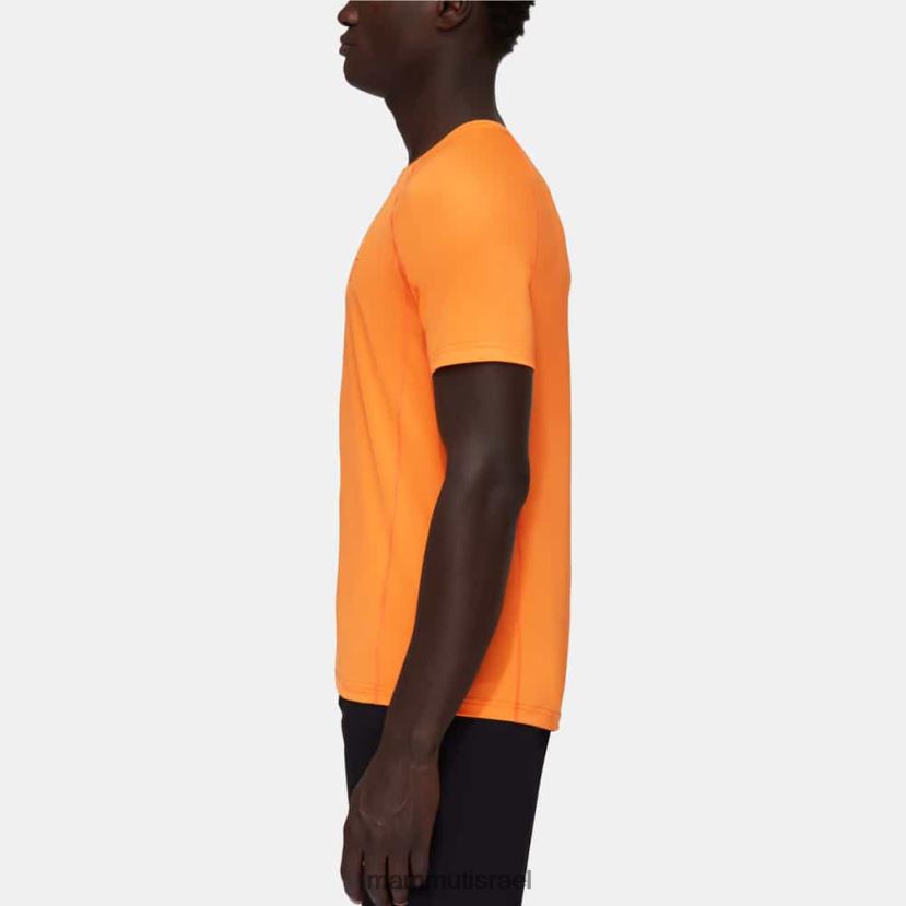 Mammut גברים לוגו של חולצת טריקו של selun fl TV0220889 הַלבָּשָׁה מַנדָרִינָה