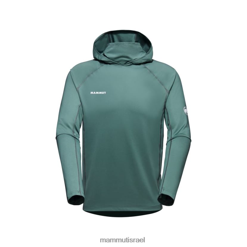Mammut גברים selun fl sun hoody TV02202 הַלבָּשָׁה ירקן כהה