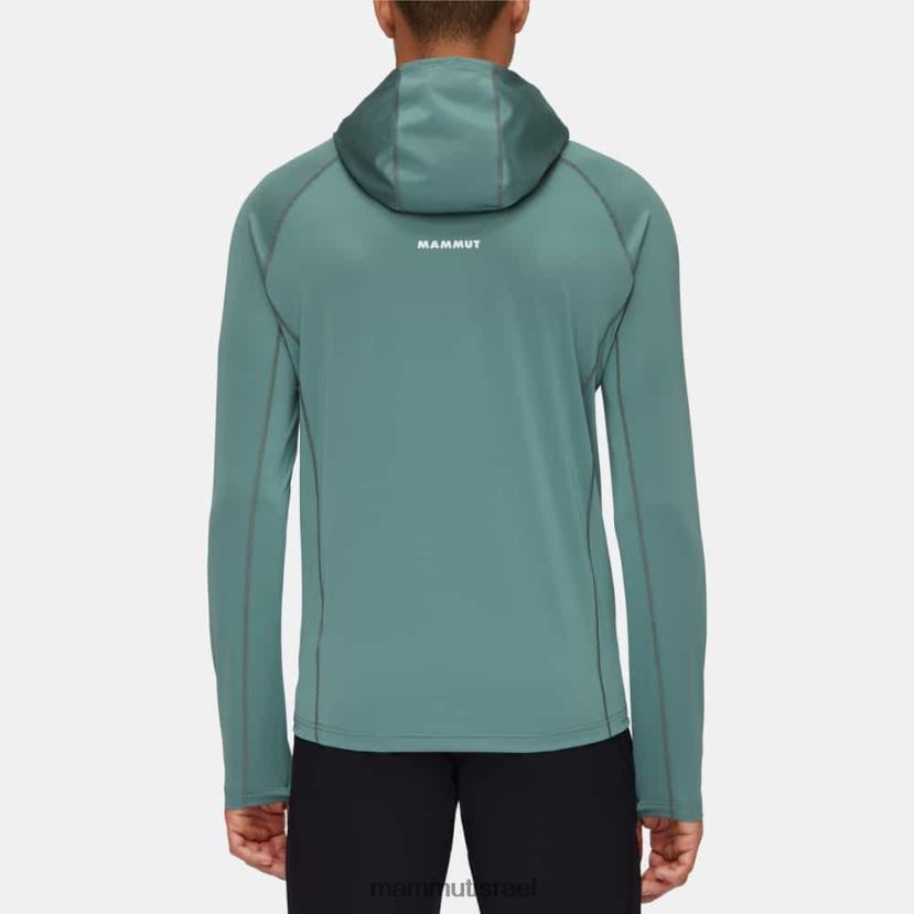 Mammut גברים selun fl sun hoody TV02202 הַלבָּשָׁה ירקן כהה
