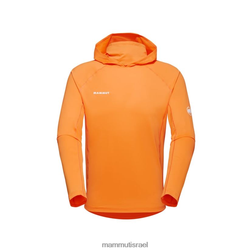Mammut גברים selun fl sun hoody TV0220632 הַלבָּשָׁה מַנדָרִינָה