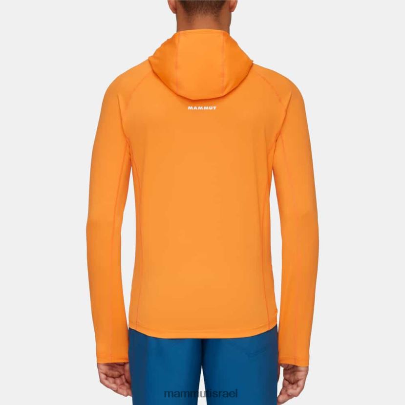 Mammut גברים selun fl sun hoody TV0220632 הַלבָּשָׁה מַנדָרִינָה