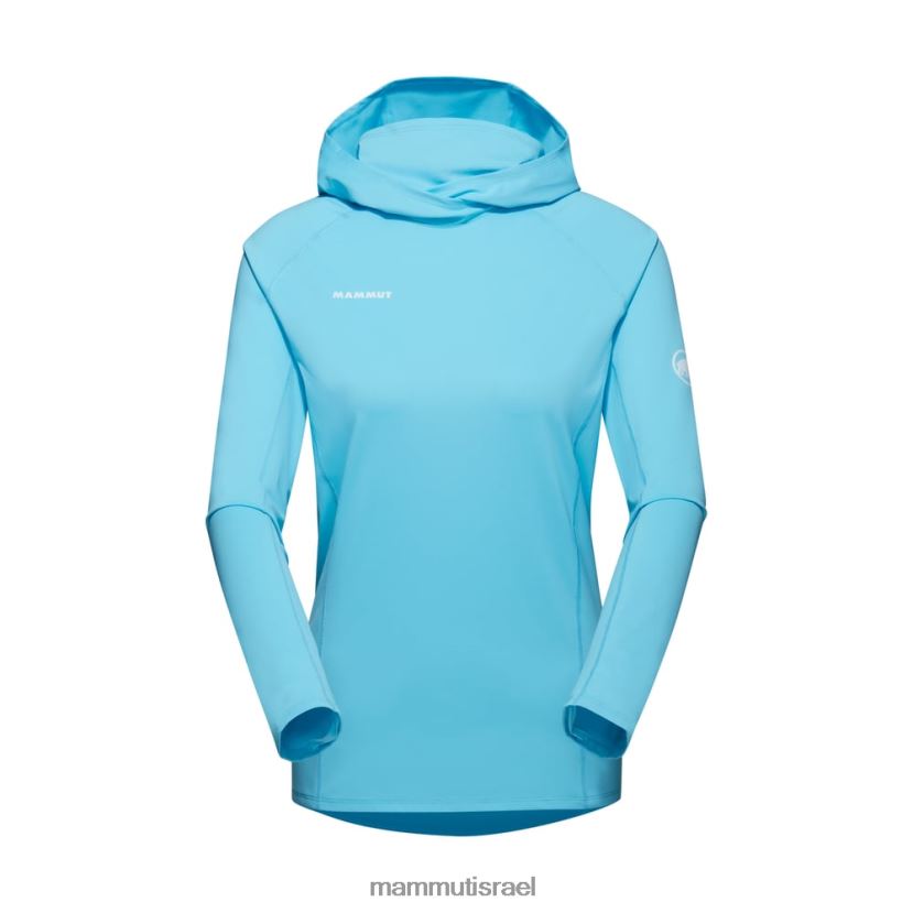 Mammut נשים selun fl sun hoody TV0220644 הַלבָּשָׁה כחול קר