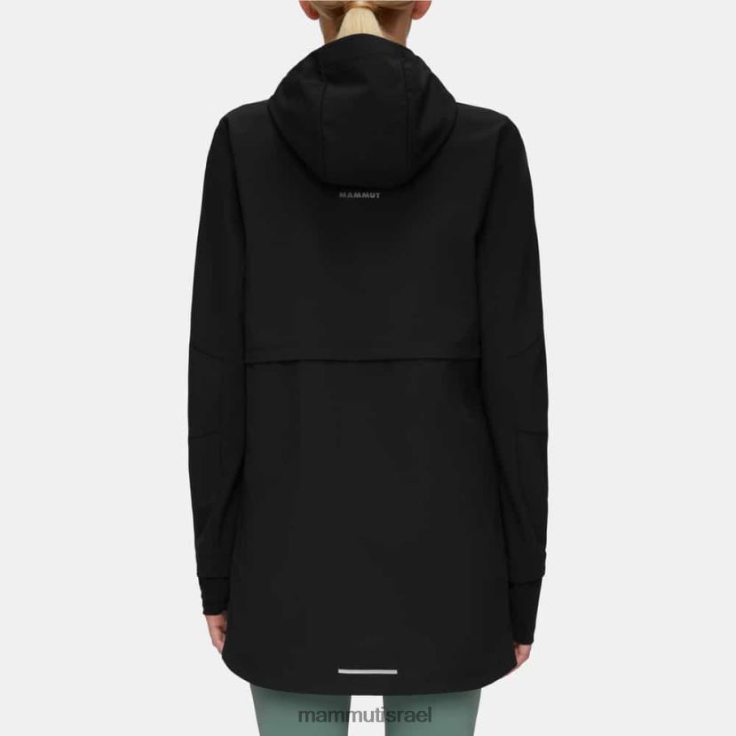 Mammut נשים מעיל קפוצ'ון של seon so TV022086 הַלבָּשָׁה שָׁחוֹר