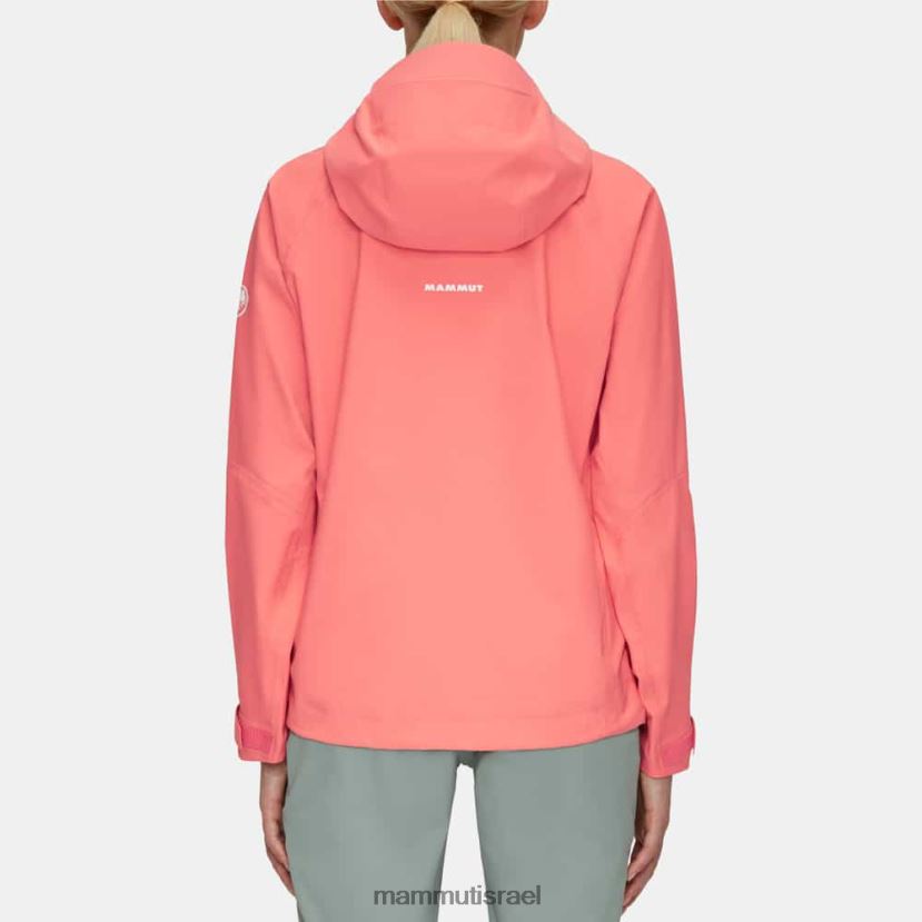 Mammut נשים ז'קט קפוצ'ון של taiss TV022053 הַלבָּשָׁה סלמון
