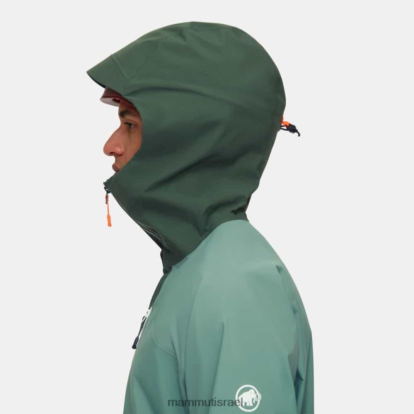 Mammut גברים ז'קט קפוצ'ון של taiss TV0220693 הַלבָּשָׁה עצי ירקן כהים