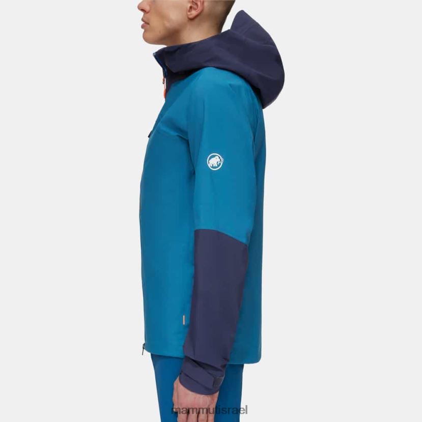 Mammut גברים ז'קט קפוצ'ון של taiss TV0220694 הַלבָּשָׁה ימית קרח עמוקה