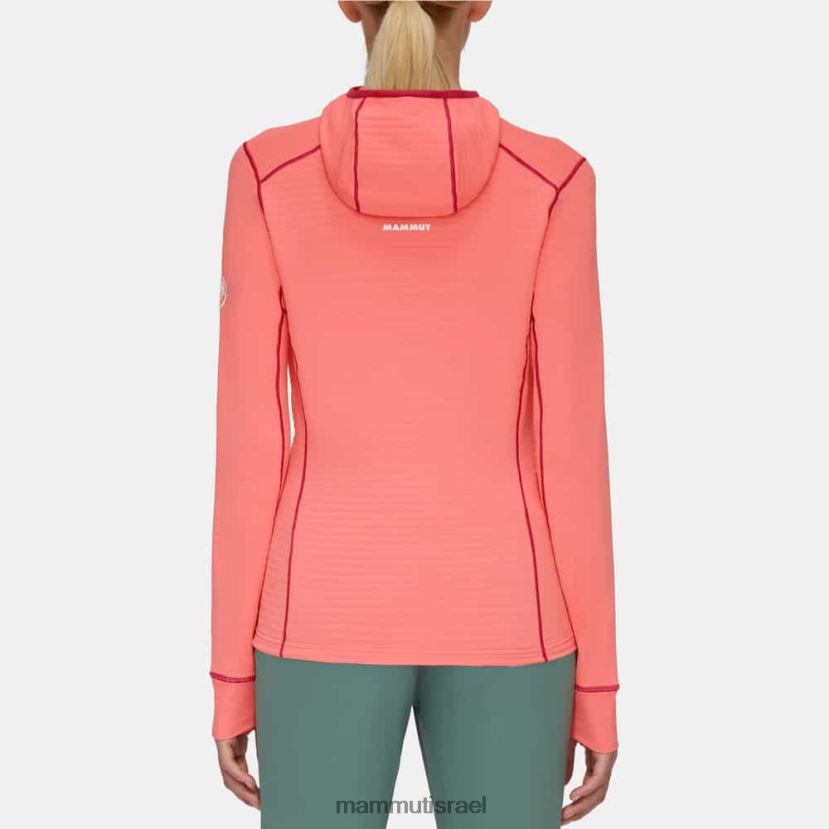 Mammut נשים ז'קט קפוצ'ון של taiss light ml TV0220195 הַלבָּשָׁה סלמון-טרקוטה