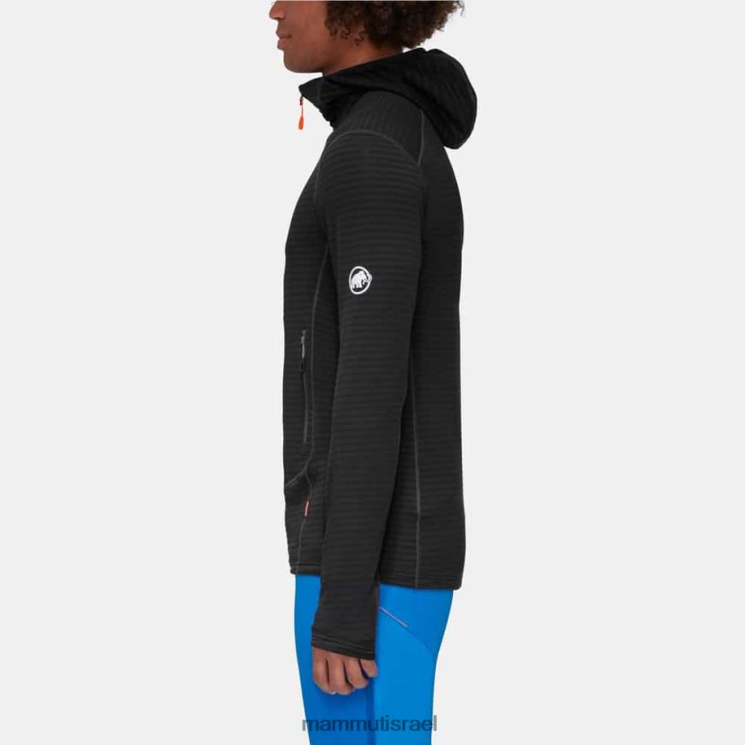 Mammut גברים ז'קט קפוצ'ון של taiss light ml TV0220636 הַלבָּשָׁה שָׁחוֹר