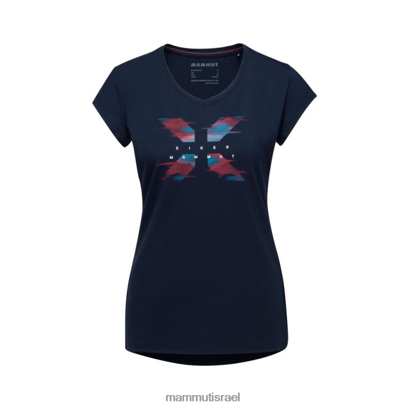 Mammut נשים trovat חולצת טריקו קלה דהייה TV02201089 הַלבָּשָׁה לַיְלָה